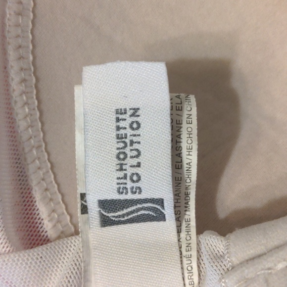 Like new tankini swimming top layered with shelf bra adjustable straps size 10 - Picture 6 of 8